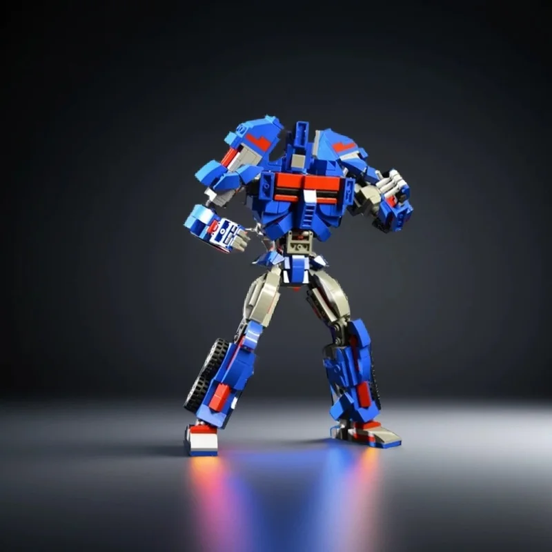 

NEW 560PCS MOC Creative Model Ultra Magnus Transformers Prime Building Blocks Assembly Building Blocks Display Birthday Gift Set