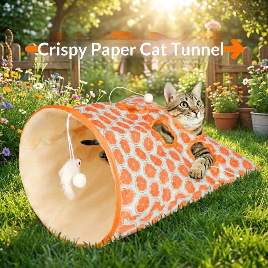 Cat Tunnel With Cri…