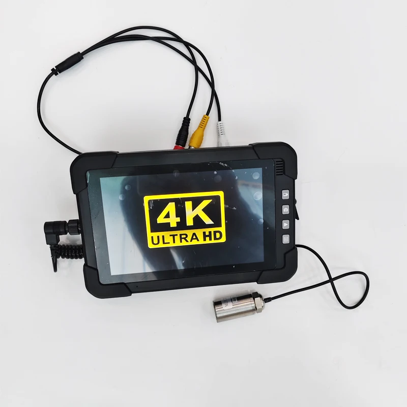 100M IP68 Waterproof  7inch 4k 5MP  Corrosion Preventive  Shipboard Aquarium Camera Kit