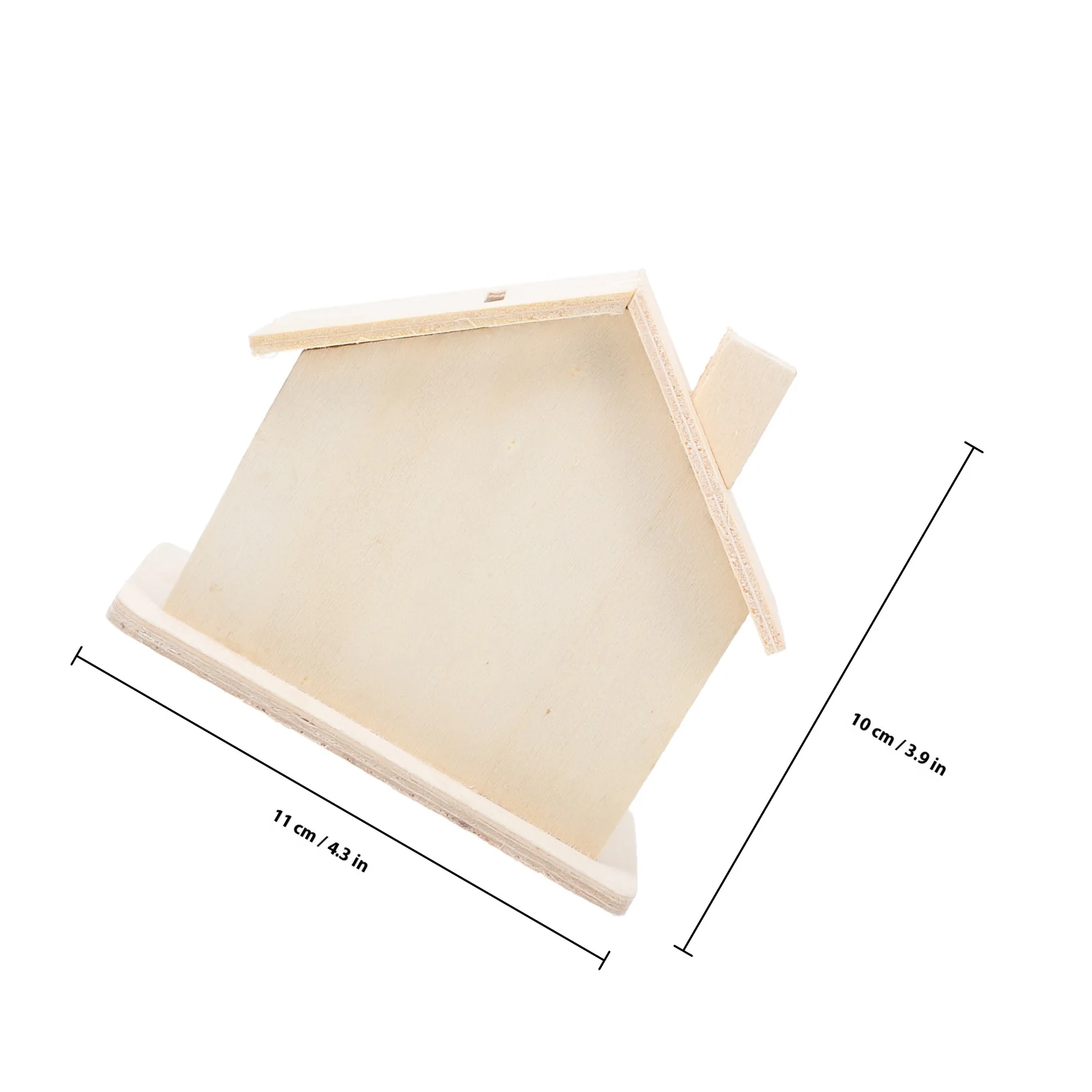 3 stuks hout DIY spaarpot onvoltooide blanco creatieve muntbank kinderen spaardoos wisselcontainer geldopslag