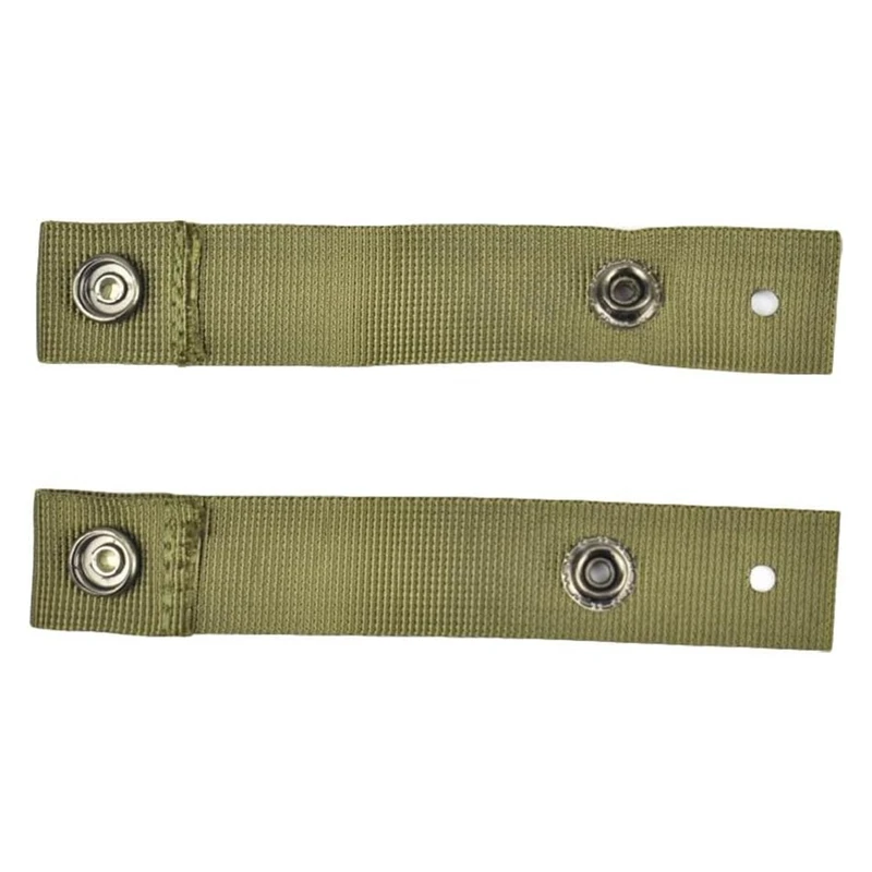 Tactical Goggle Retention Straps for MICH/ACH Helmet, Helmet Goggles Fixing Straps with Snap Buckle