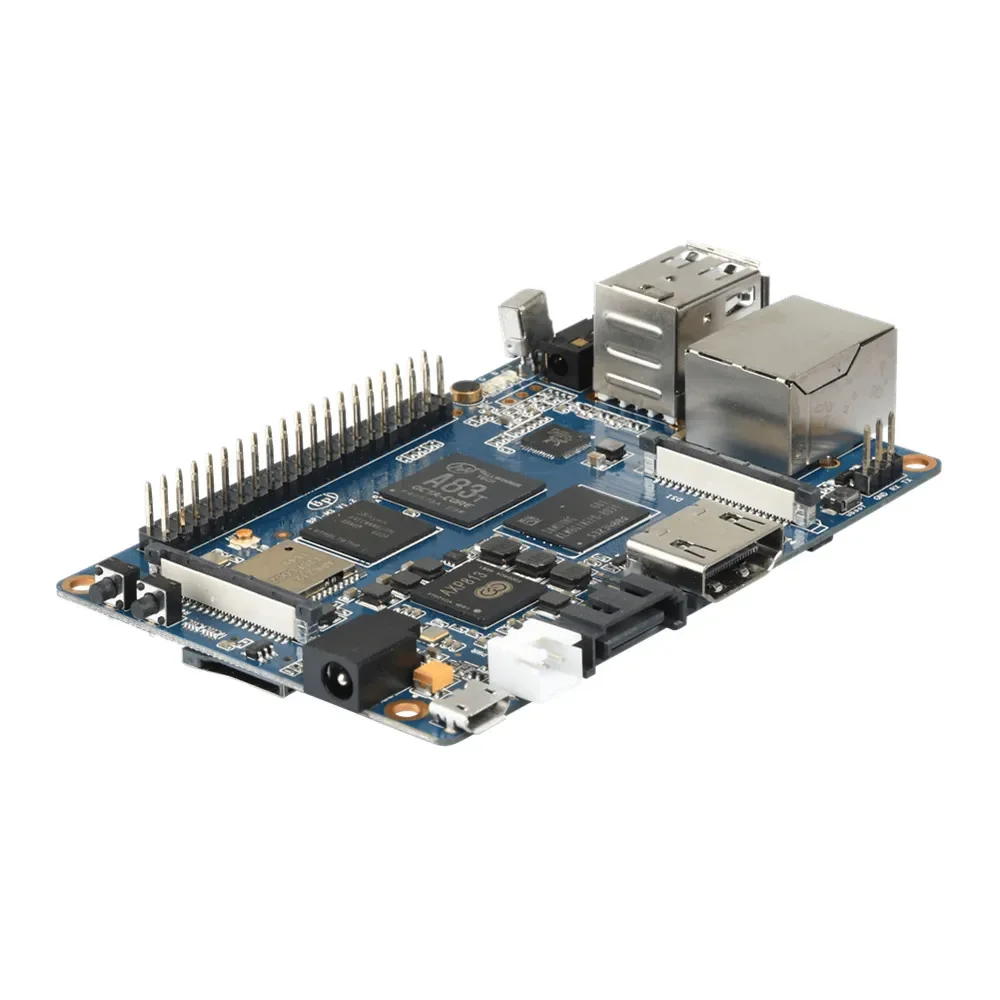 Banana Pi-M3 Placa de Desenvolvimento CPU, Allwinner A83T, Octa-Core, 1.8GHz, 8 GB, BPI, Poderoso
