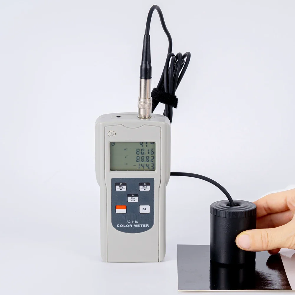 Portable colouri meter AC-115S digital colouri meter paint coating fabric colouri meter