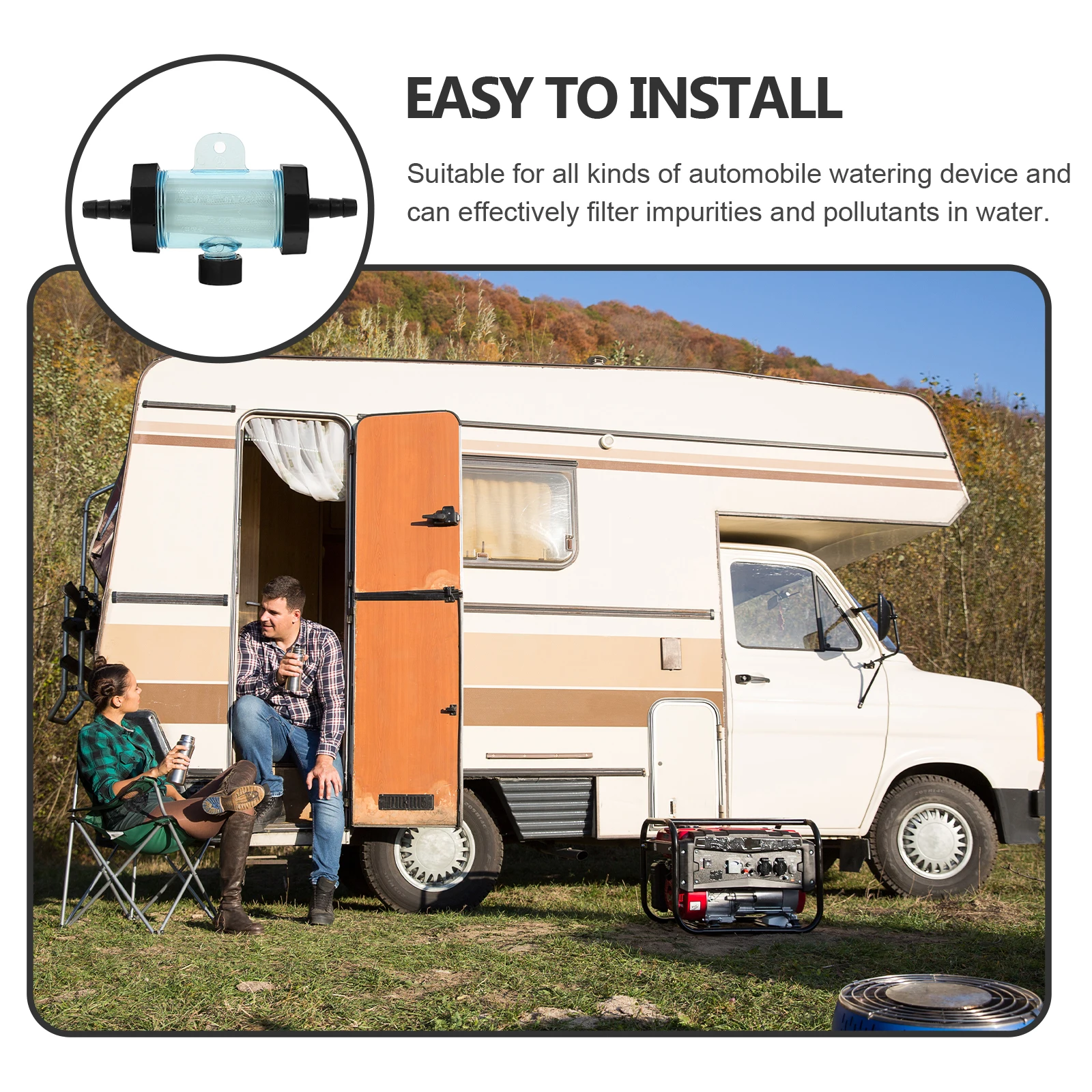 

Car Sprinkler Filter Durable Lightweight Scientific Structure Easy Install Versatile Replacement Automotive Sprinkler Filter