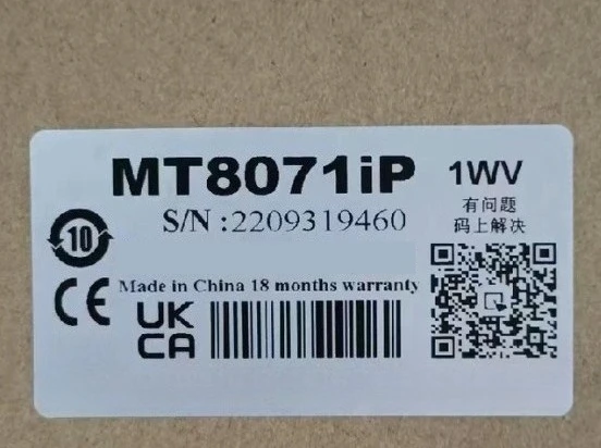 

Brand New Original MT8071IP HMI Touch Screen Panel 7 Inchs In stock