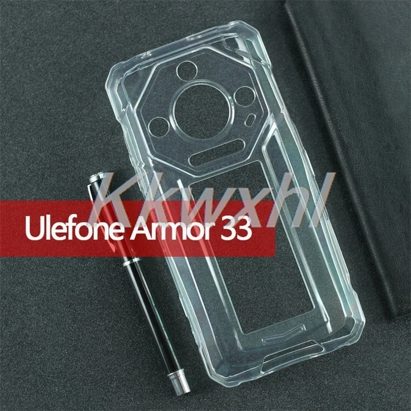 For Ulefone Armor 33 Pro Armor33 33Pro UlefoneArmor33Pro Back Ring Holder Bracket Phone Case Soft Original Shockproof Cover