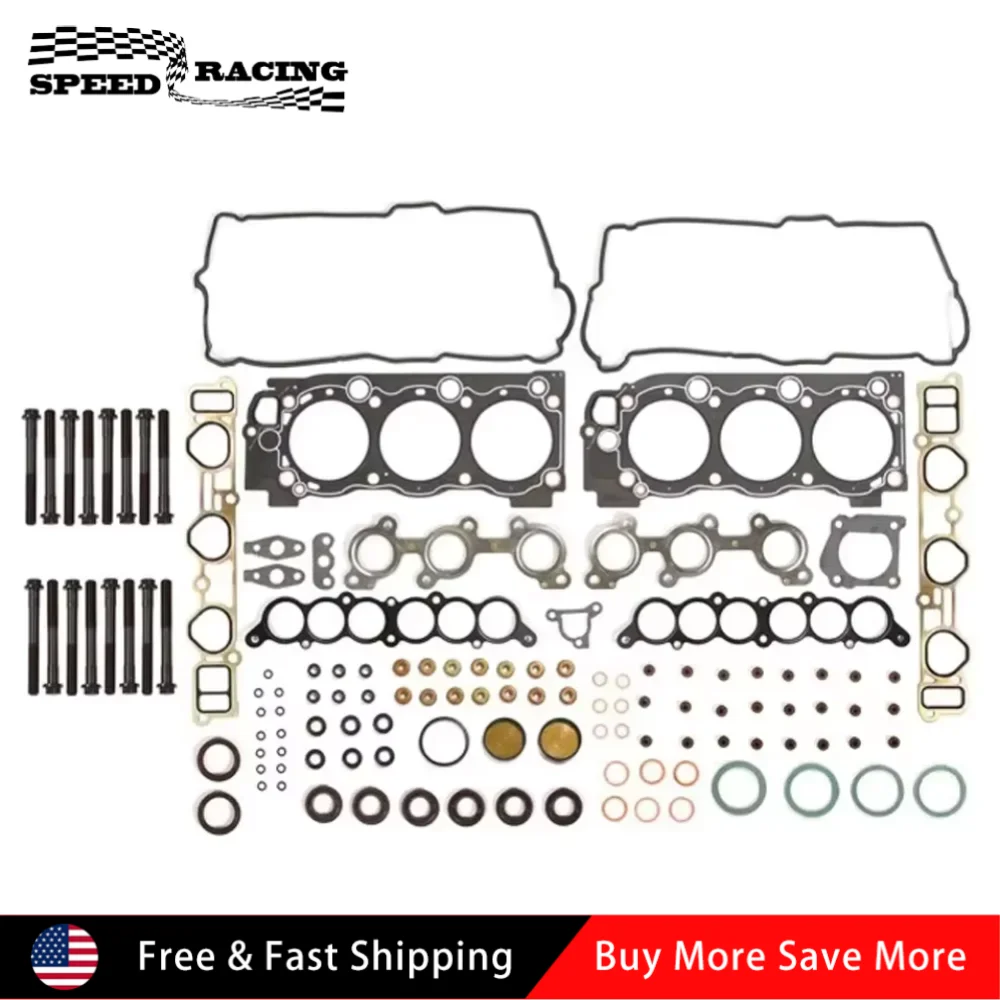 

11101-69136 1110169135 HS9227PT-1 ES72168 Gasket Set Bolts 5VZFE For Toyota 1995-2004 Tacoma 3.4L 2000-2004 Tundra 3.4L