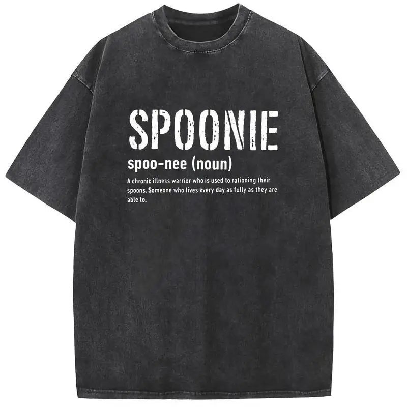 

Spoonie Definition T-shirt, Chronic Illness Warrior Shirt, Spoon Theory Awareness Tee, Fatigue Support Gift