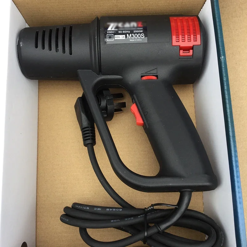 Heat Gun 2000W Heavy Duty Hot Air Gun Variable Temperature Control with 2-Temp Settings, 50- 550C for Crafts, Shrinking PVC