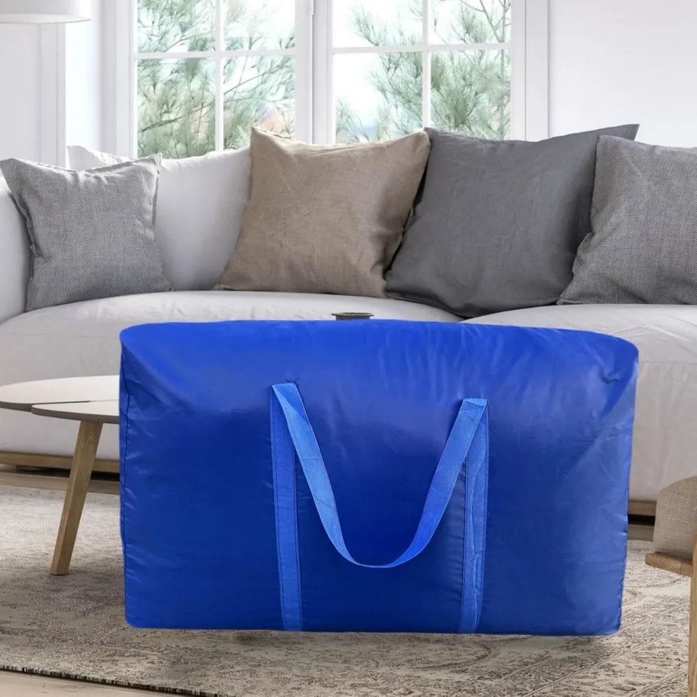 

Storage Bags, Big Moving Bags with Strong Zippers & Carrying Handles, 100L Extra Large Packing Bags
