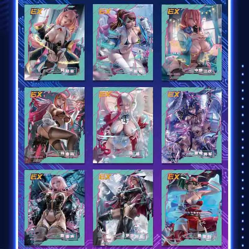 الجملة آلهة قصة بطاقة بطاقة لعبة الداعم صندوق الخيال أنيمي الفتيات جامع ألبوم الموثق عرض مجموعة نادرة لمحبي #4