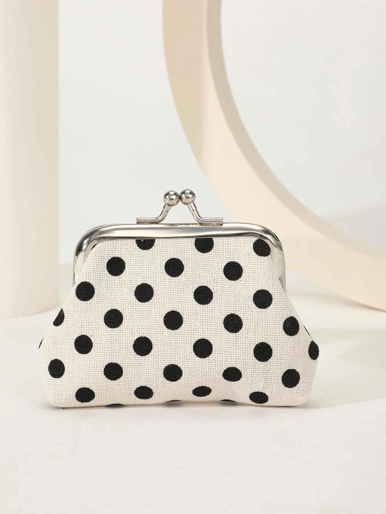 

Polka Dot Pattern Women's Fashion Versatile Lightweight Wallet, Suitable For Anniversary, Birthday And Other Occasions, Also Suitable As A Gift For White-Collar Workers, Unisex, Mini Wallet, Coin Purse