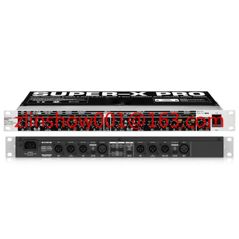 CX3400 high-precision stereo 2-channel/3-channel/mono 4-channel crossover band limiter CD speaker