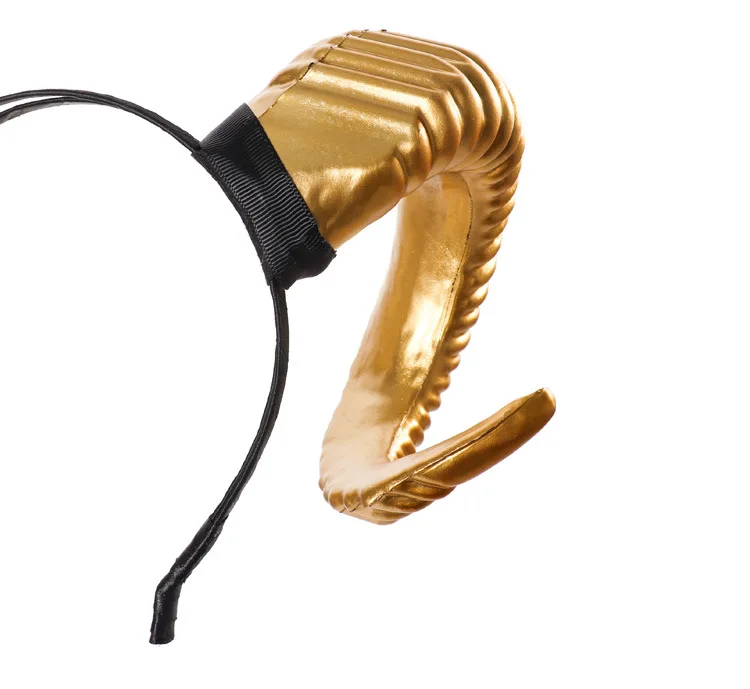 Halloween Amazon Sheep Horn Hair Hoop Nakrycia głowy Przebranie Rekwizyty Imprezowe akcesoria do włosów