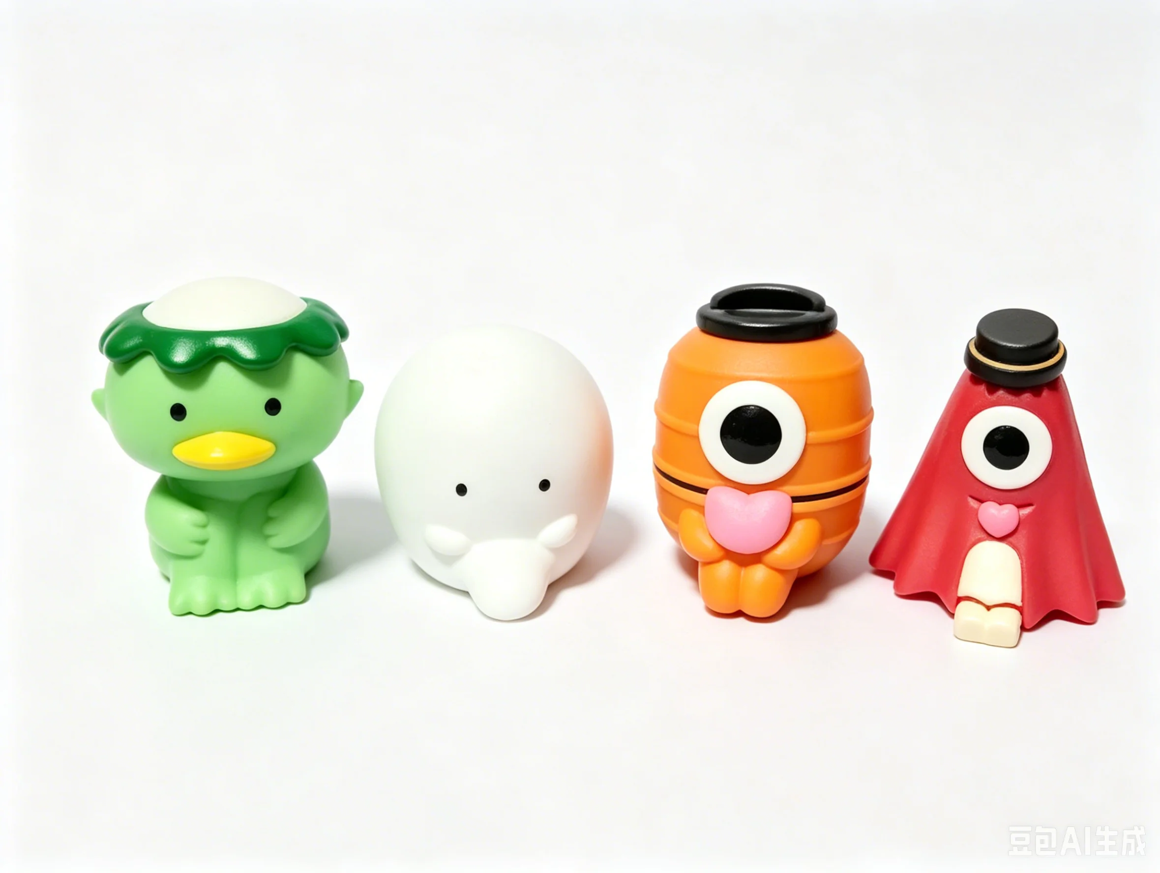 Original capsule toys cute "Hikaru Machiboke" Glowing "Left Waiting" – Yokai Edition Japanese spirits/monsters lighting figures view 4