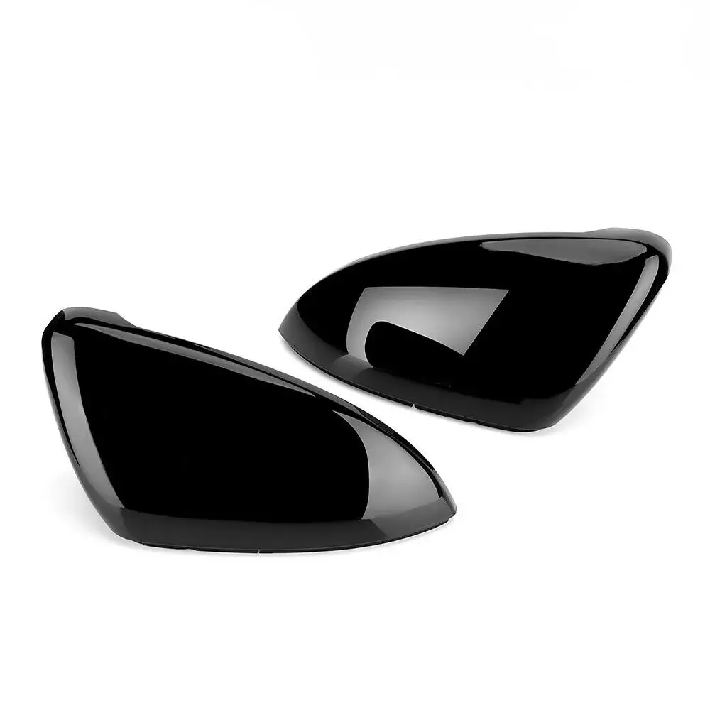 Black Side Wing Mirror Cover for VW Golf 7 MK7 7.5 GTD R GTI GTE VII Cap E-golf Sportsvan 2013 2014 2015 2016 2017 2018 2019