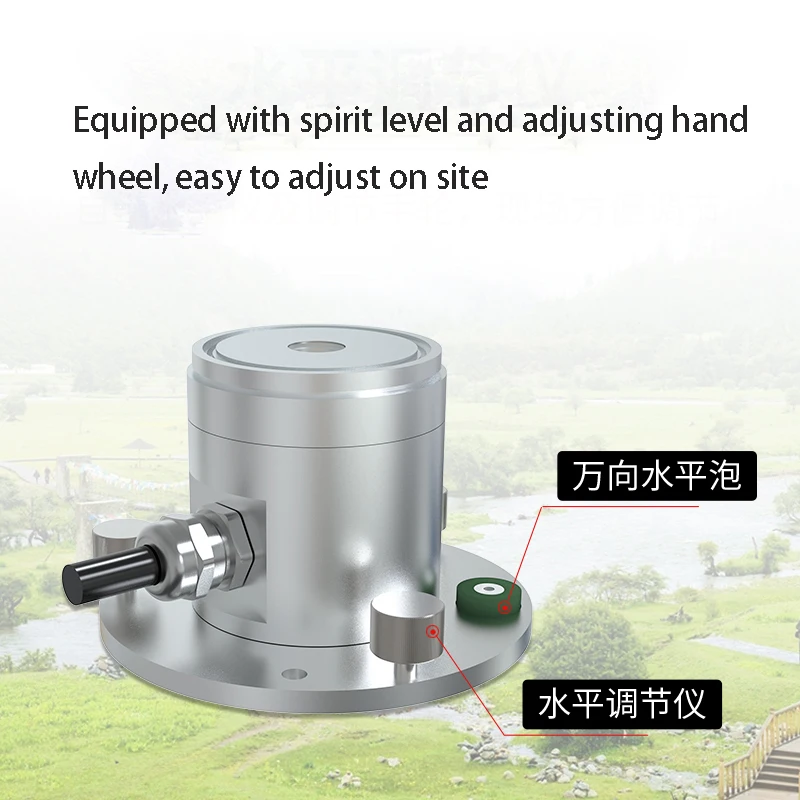 Accurately measured solar total radiation sensor transmitter