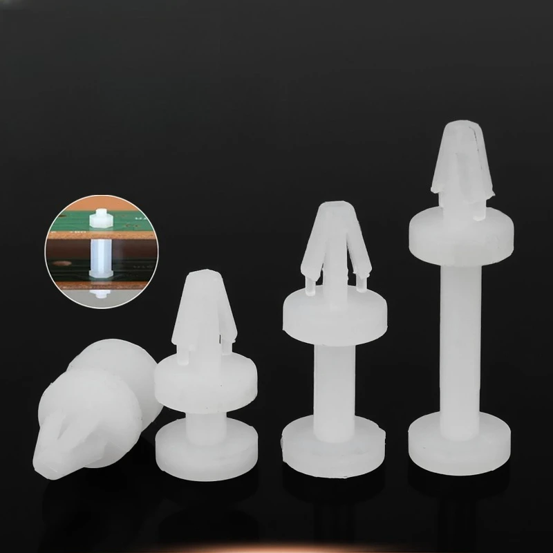 SPS-5~15 Nylon Inserting Fixing Isolation Column Aircraft Head Spacer Support Spacing Fixed Mount Hole PC Circuit Board