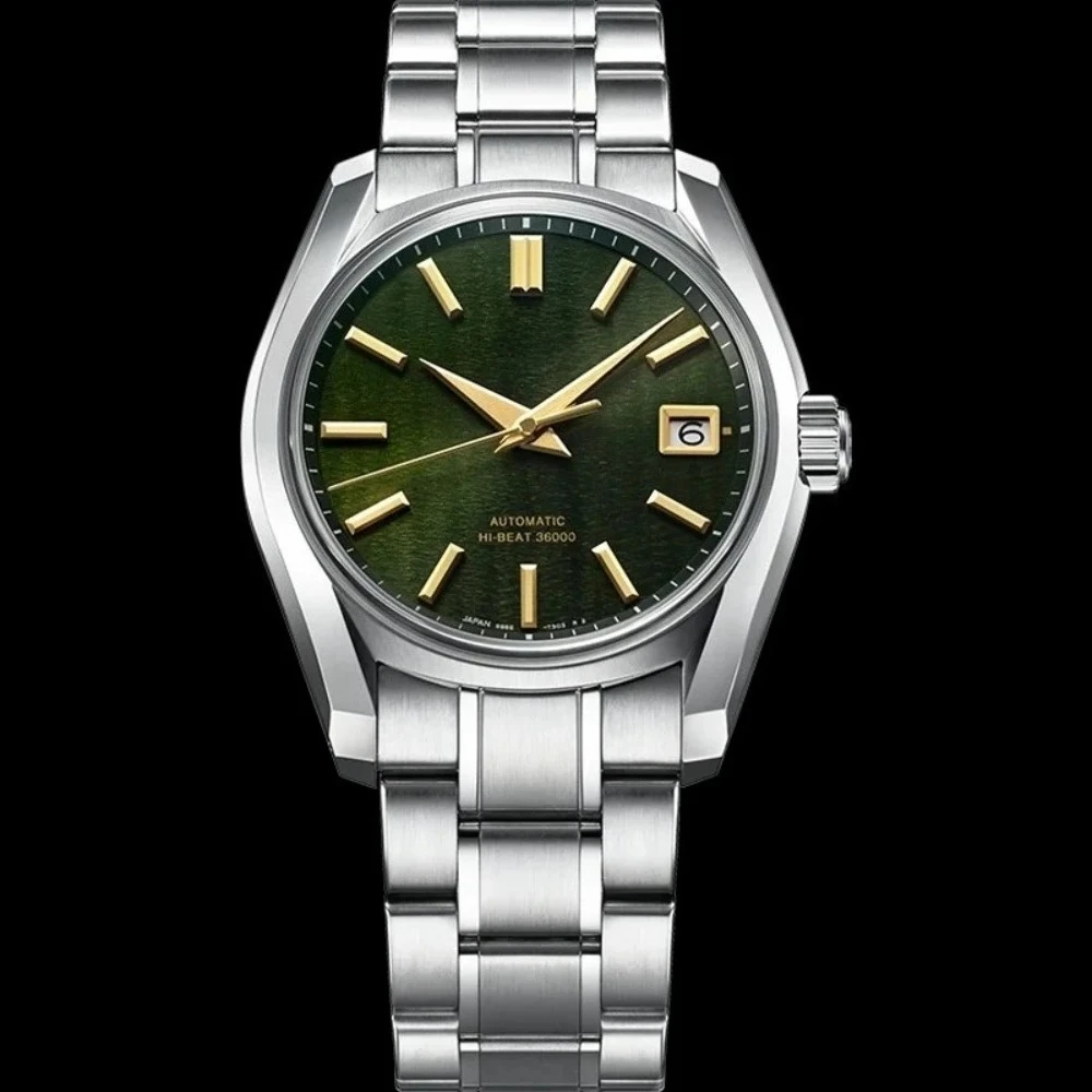 Venda quente nova moda marca de luxo gs relógio pulseira aço inoxidável não mecânico relógio quartzo negócios casual relógio masculino