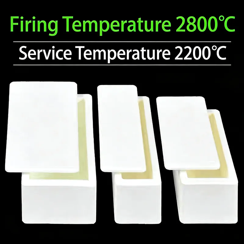 

99% Alumina square crucible Ceramic Crucible Specification 1 Multiple specifications （with lid）