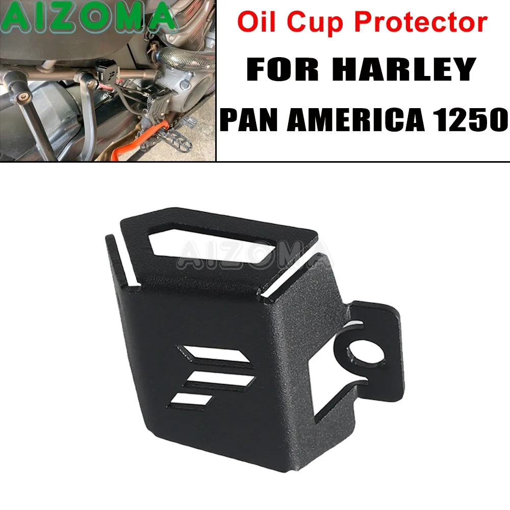 

Motorcycle Oil Cup Protector Guard For Harley Pan America 1250 RA1250 RA1250S RA1250SE RA1250ST Rear Brake Fluid Reservoir Guard