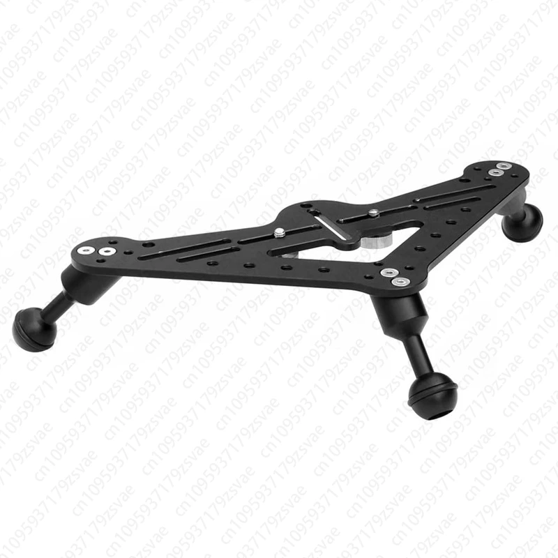 Fotografía de buceo, cardán Triangular, Base de dos manos, trípode, DSLR, cámara sin espejo, soporte de estuche impermeable