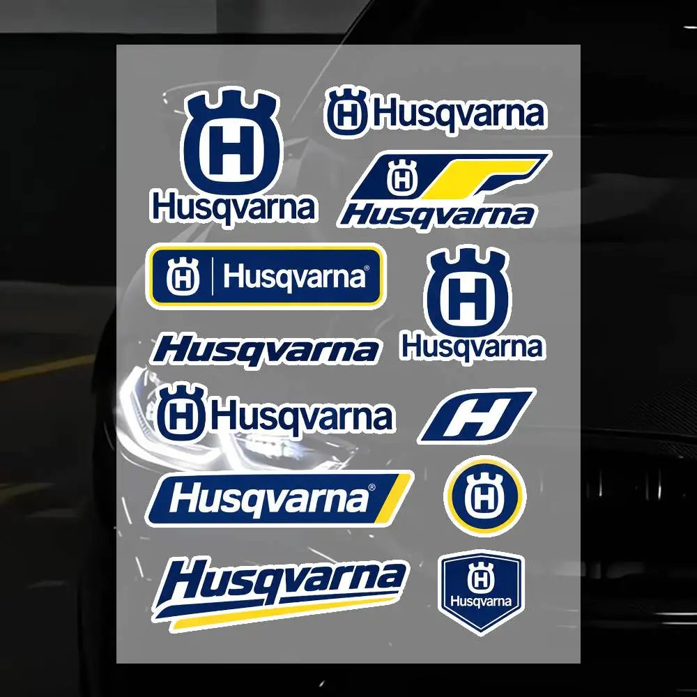 H-usqv-arna Motorcycle Stickers For Logo Waterproof Reflective Body Helmet Decals Scratch Cover-ups Personalized Modification