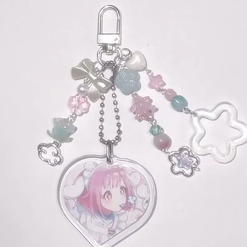 Matching Keychains Project Sekai Mizuki and Ena