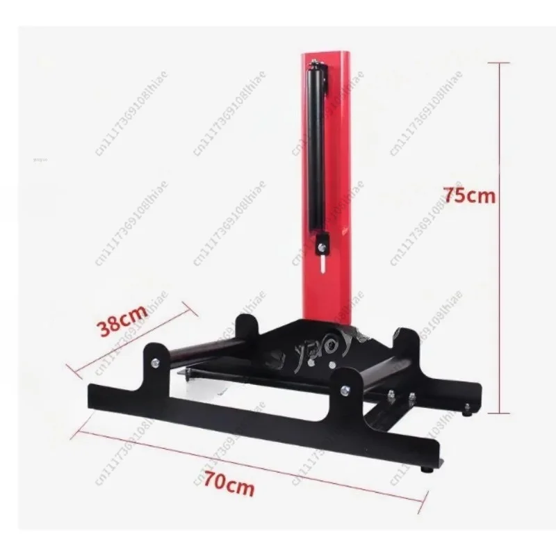 Professional Car Tire Wheel Rotating Cleaning Rack Labor Saving Placement Bracket Special for Auto Car Wash Workshop