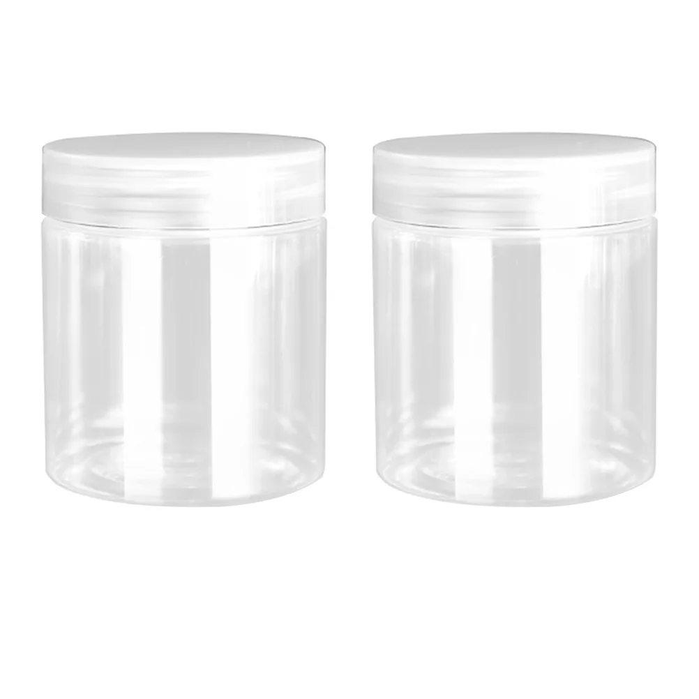 

10pcs 140Ml Jar Transparent Plastic Storage Containers For Travel Liquid Dispensing Refillable Leakproof Empty Jars