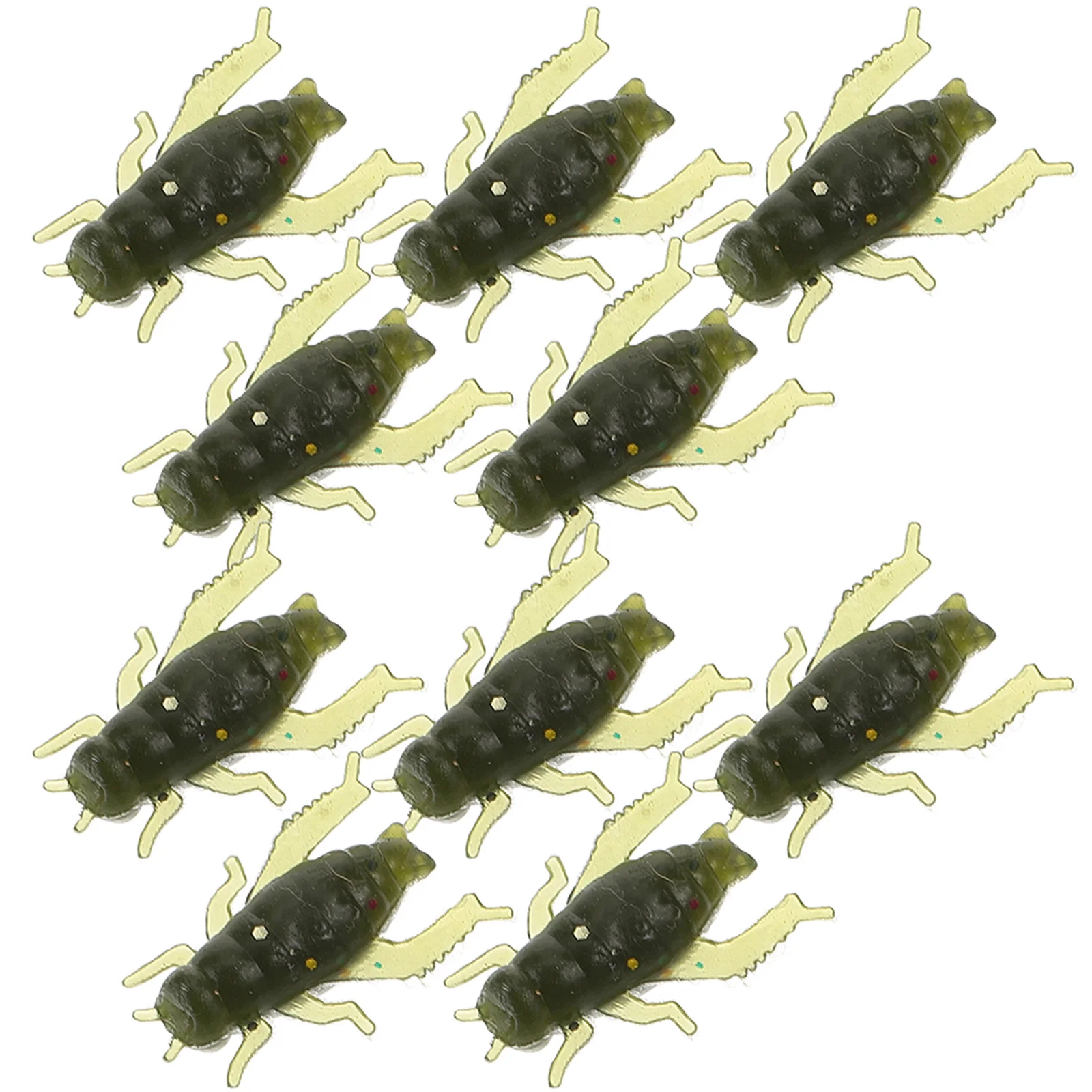 

20pcs Baits Soft Artificial Bait Reusable Lures For Fishing Portable Swim Bait Tools Lures for Fishing