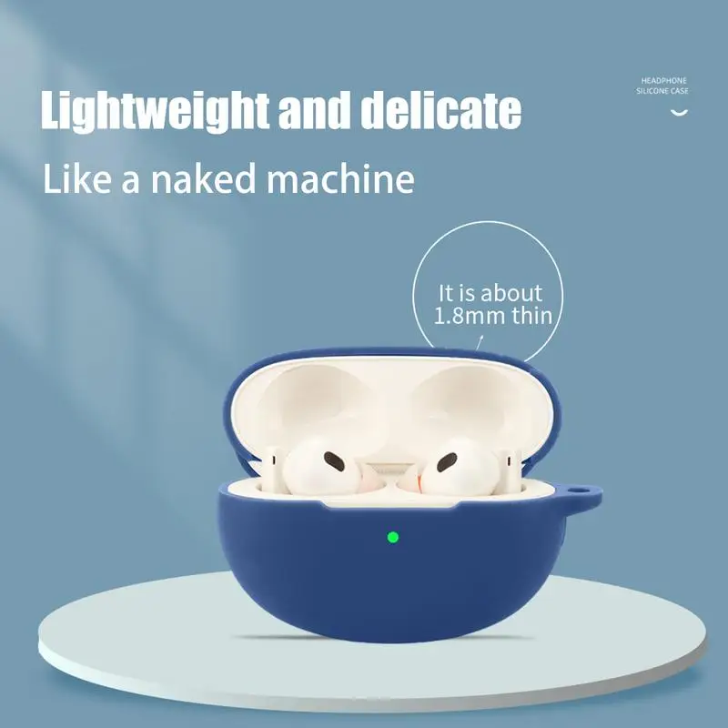 Silicone Case For Real Me Buds Air 6 Pro Protective Earphone Cover Anti-drop Charging Box Sleeve For Earphones