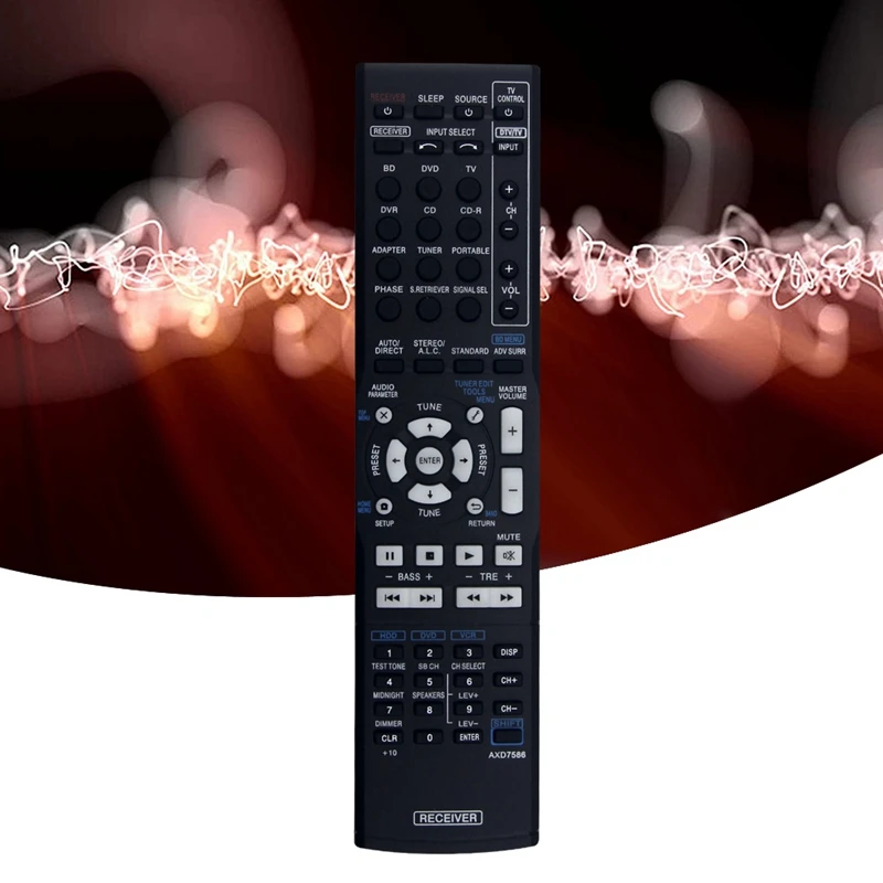 Replace AXD7586 Remote Control For Pioneer AV Receiver VSX-520-S VSX-53 VSX-1121 Remote Control