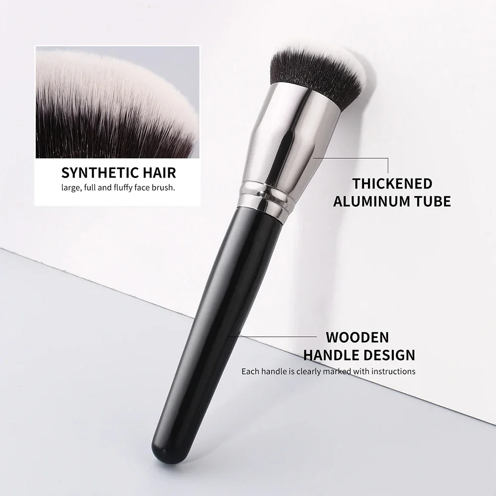3Pcs Makeup Brushes + 2Pcs Triangle Powder Puff Set Concealer Eye Shadow Makeup Brush Blending Cosmetic Beauty Tools