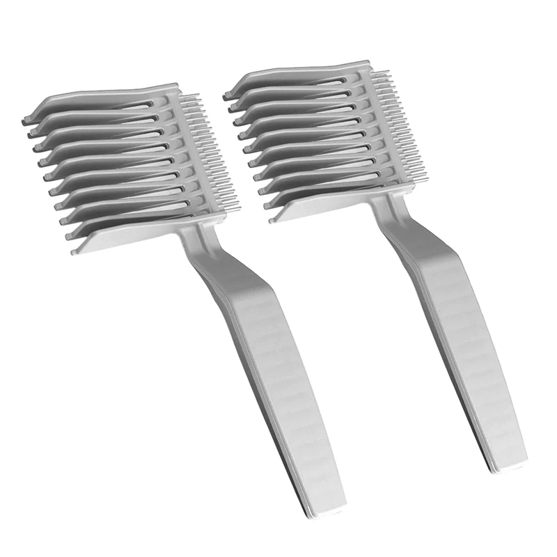 Men's Gradient Hairstyle Comb Hair Cutting Tool Professional Hair Comb Styling Tools Men Flat Top Guide Comb Haircut Clipper