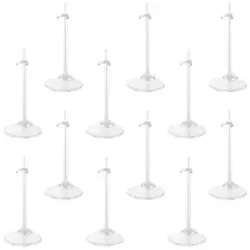 15Pcs Holding Stands Supports Display Racks Transparent Waist Supports Display Racks Children Toys Accessories