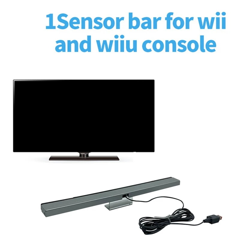 Wiiu 및 Wiiu 콘솔용 유선 적외선 센서 바 교체, 1 개