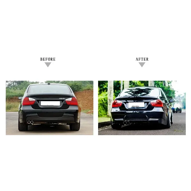 Hot sale car bumper For  3 Series E90 Modified M3 style bumper with grill and side skirt Body kit 2005-2008 - Image 4