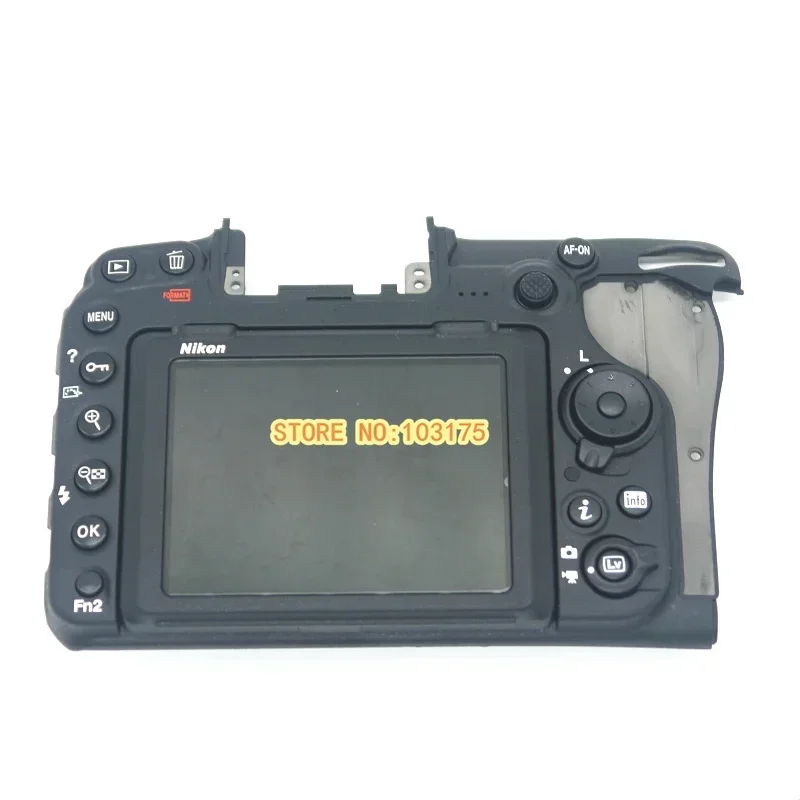 New Rear Back Cover shell for Nikon D500 with LCD Button Flex cable FPC Assembly Camera Repair Part