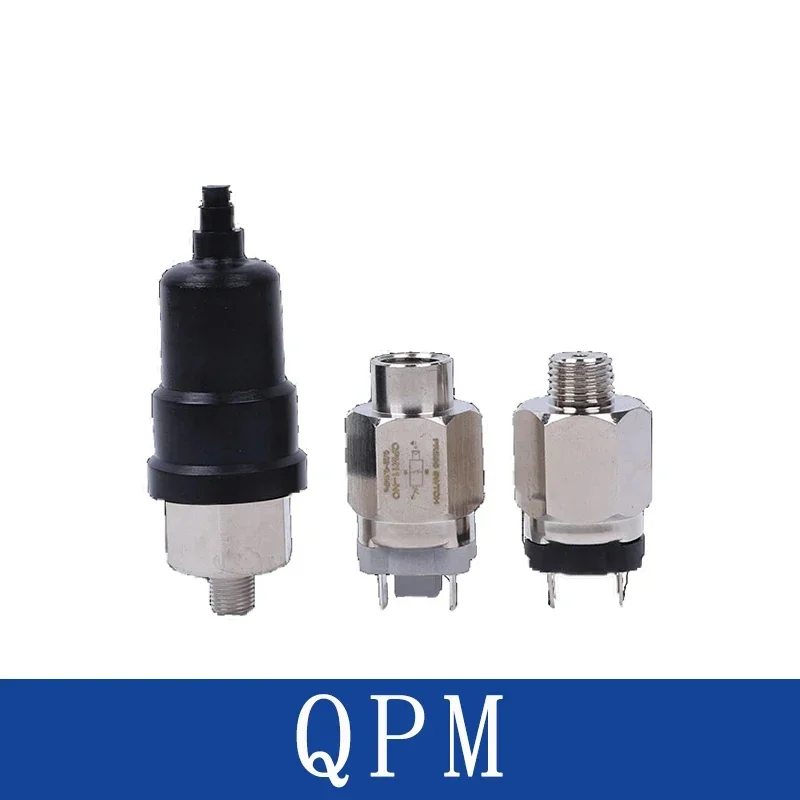 QPM Micro Adjustable Pneumatic Air Pressure Switch For Compressor Hydraulic Diaphragm Automatic Controller QPM11-NO-01 NC