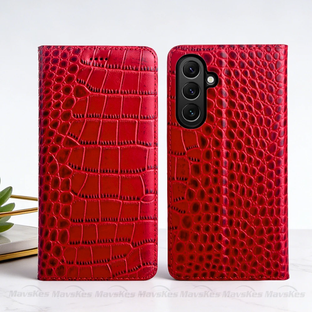 

A16 Case For Samsung Galaxy A16 Case Genuine Leather Case For Samsung Galaxy A16 5G Wallet Cases Silicone Flip Cover Coque Funda