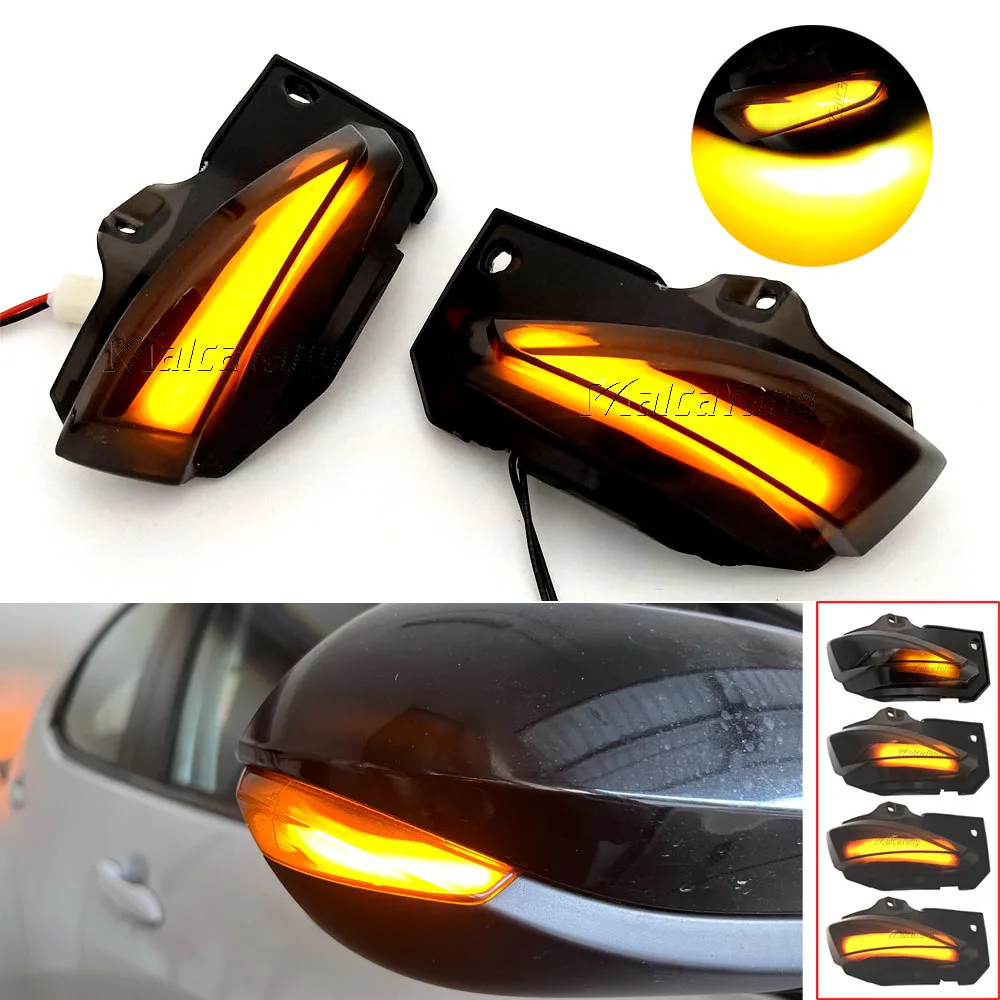 LED Dynamic Side REARVIEW Mirror Indicator Blinker Light For Toyota Corolla Hatchback E210 Sport Sienta XP170 Yaris XP210