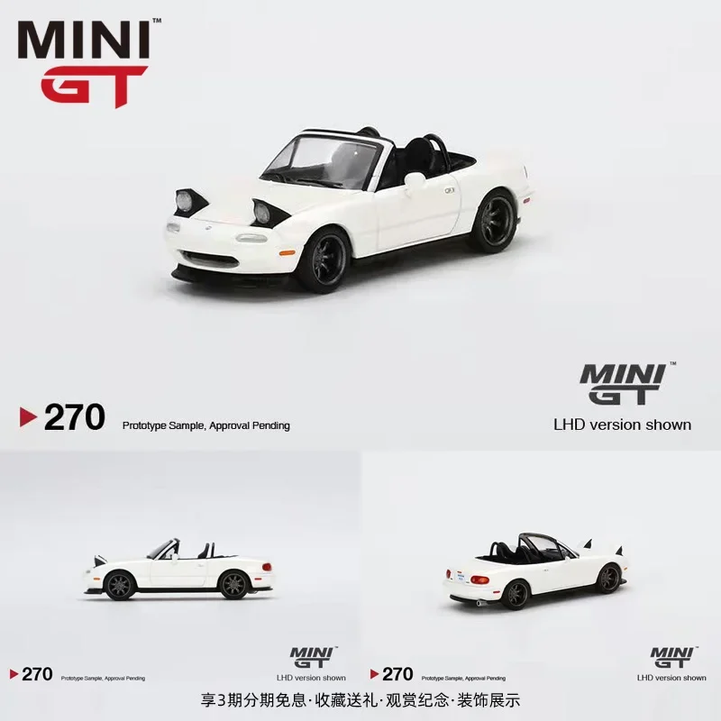 

TAKARA TOMY TOMICA модель в масштабе 1:64 из литья под давлением, модель мини-Mazda MX-5 270, детская Рождественская Подарочная игрушка для мальчиков