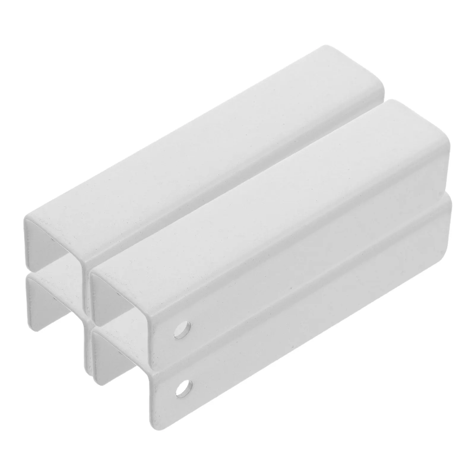 

4Pcs Baby Gate U-Shaped Reinforcement Groove Hardware Stable Safety Child Gate Fittings Replacement Accessories for Pet and