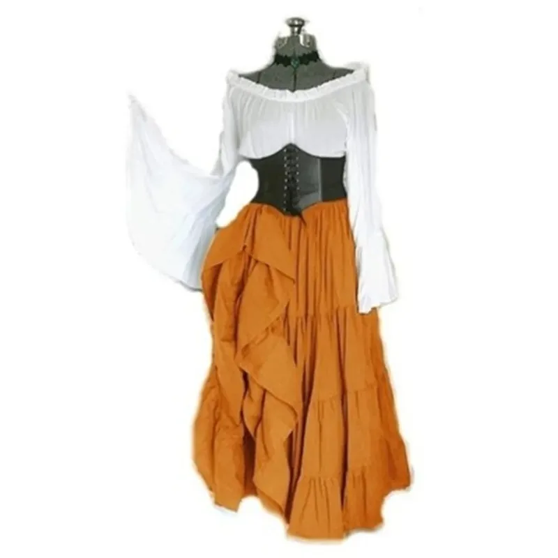 

Renaissance Women's Clothing, Medieval Girls, Fancy Role-playing Halloween Costumes, Victorian Era Dresses