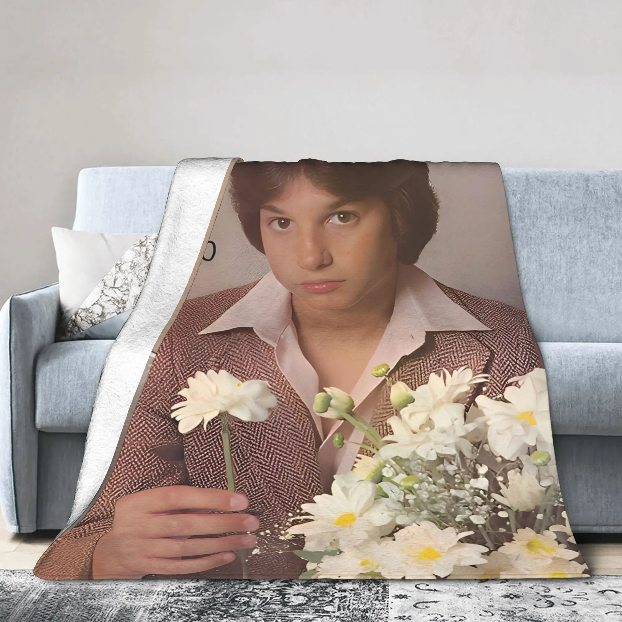 رالف ماخيو البطانيات سوبر لينة الشارع الاتجاه أفخم الفراش يلقي للأطفال في الهواء الطلق الفانيلا المفرش غطاء السرير #3