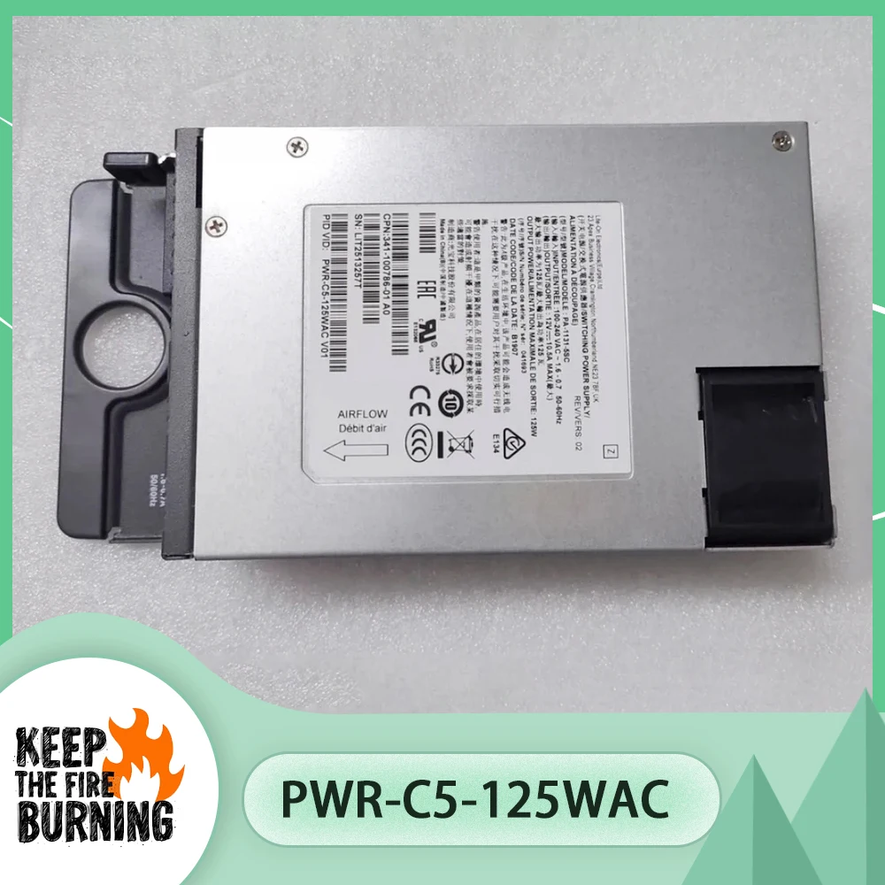 

Для блока питания Cisco 9200 125W 341-100786-01 PWR-C5-125WAC