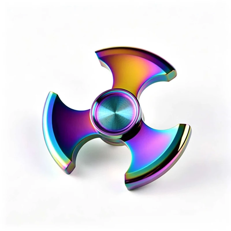 Premium Bearing Fidget Spinner Stainless Steel ADHD Anxiety Stress Reliever Toys EDC Cool Gadgets Exquisite Gifts For Adults
