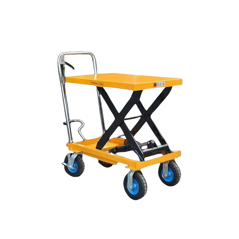 500-2000kg Electric Hand Carts Trolleys Hydraulic Lifting Trolleys, Hydraulic Lifting Platforms, Electric Scissor Trolleys