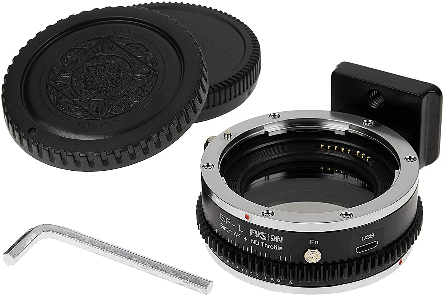 Fotodiox EF-L ND Smart AF Lens Adapter for Canon EOS (EF/EF-S) D/SLR Lens to Select L-Mount Alliance Mirrorless Cameras
